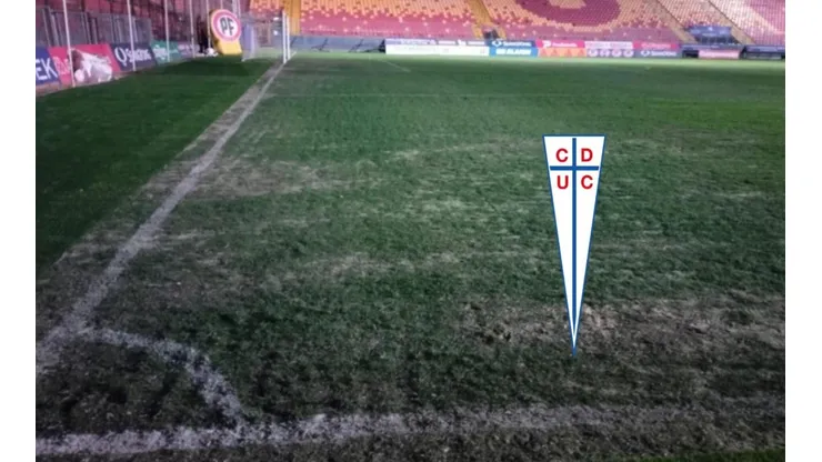 Pésimo estado de la cancha tiene preocupado a la UC.