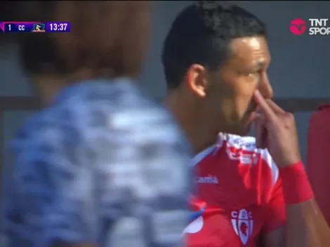 El Toro de Fresia desafía a barra de Colo Colo y realiza el gesto de la U