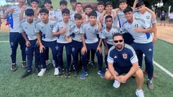 Manuel Colocho Iturra y su triunfal debut con la sub 15 de Universidad de Chile en la Austral Cup