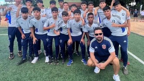 Manuel Colocho Iturra y su triunfal debut con la sub 15 de Universidad de Chile en la Austral Cup