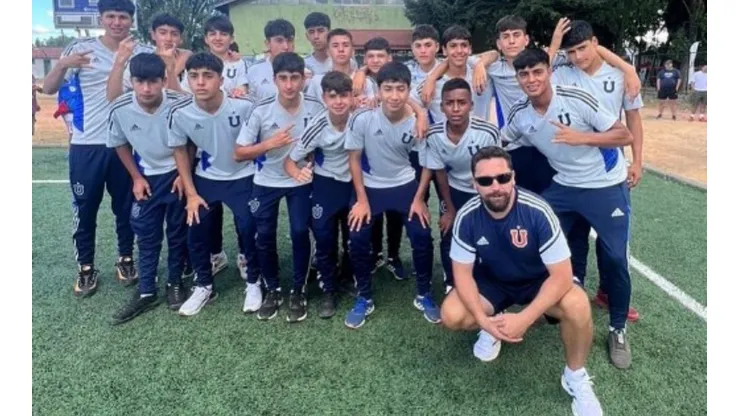 Manuel Colocho Iturra y su triunfal debut con la sub 15 de Universidad de Chile en la Austral Cup