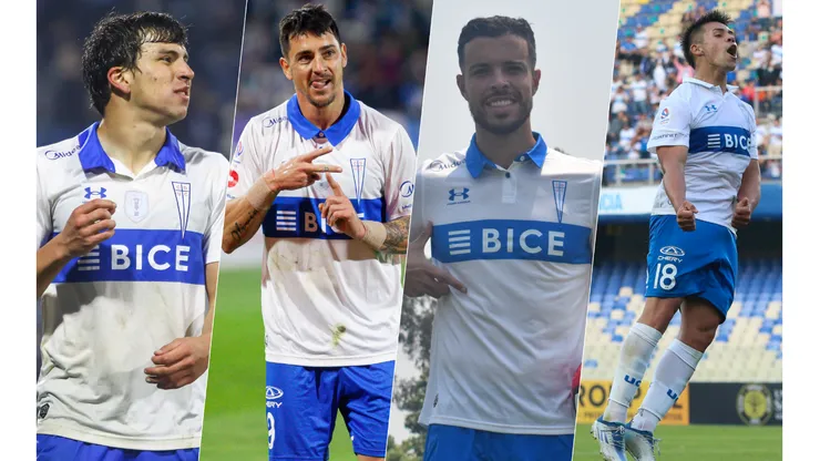 Tapia, Zampedri, Di Santo y Aravena van como delanteros en la UC 2023.