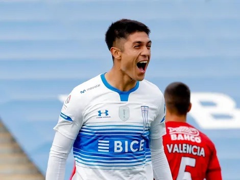 Valber Huerta no se perdió el triunfo de la UC ante Everton