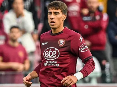 Ya no quieren a Diego Valencia en el Salernitana y le estarían buscando club