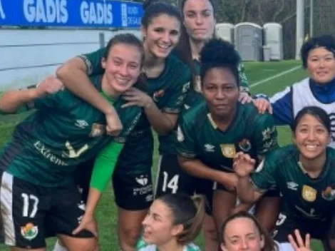 La Bombardera rompe el arco en su primer partido en España