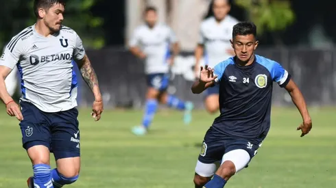 Luis Casanova en la pretamporada de Universidad de Chile.