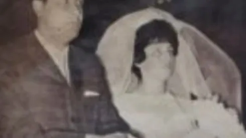 A 60 años del casamiento de Carlos Campos, un día después de anotar tres goles a Colo Colo