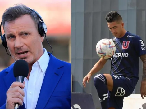 Barticciotto le hace un feroz queque a Fernández en la U: "A mí me ilusiona"