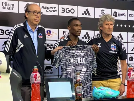 Castillo: "Estoy feliz de estar en el club más grande de Chile"