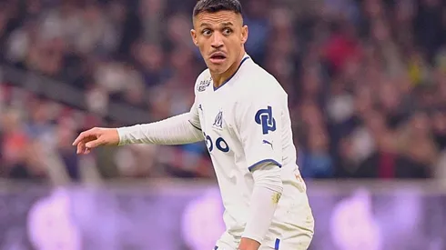 Alexis Sánchez le anotó a Lorient en la última fecha de la Ligue 1.