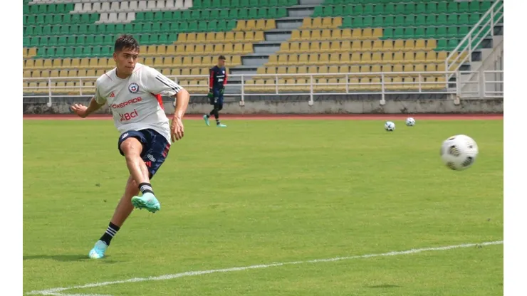 Vicente Conelli es el hombre gol de La Rojita Sub 20.