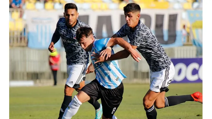 Vicuña fue uno de los valores del Maga en la Supercopa ante Colo Colo.