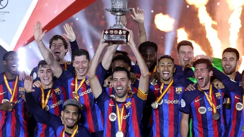 Barcelona viene de ganar la Supercopa de España