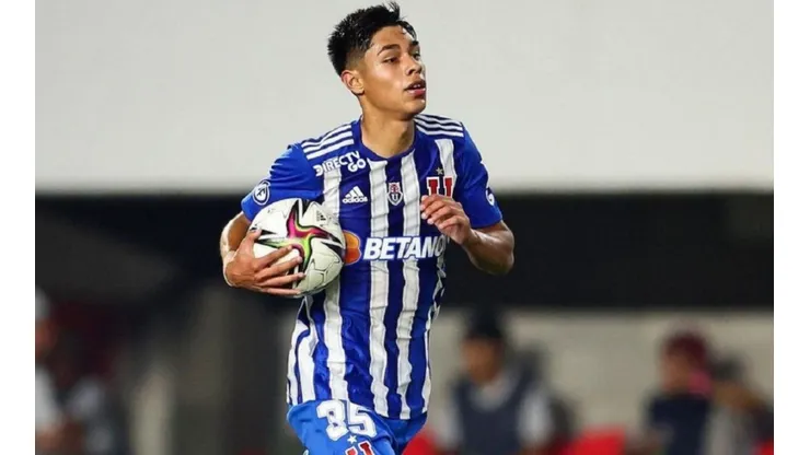 Se cumple un año del primer gol de Darío Osorio con la camiseta de Universidad de Chile