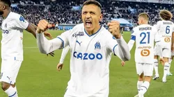 Alexis Sánchez fue figura en el triunfo del Marsella