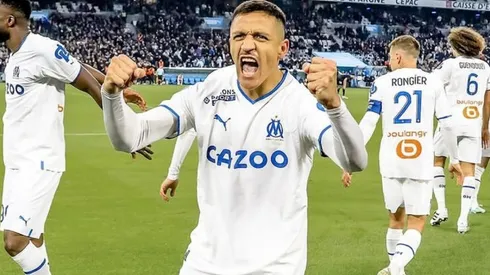 Alexis Sánchez fue figura en el triunfo del Marsella