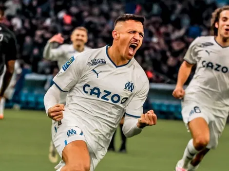 Video: El golazo de Alexis en el duelo entre Marsella y Lorient