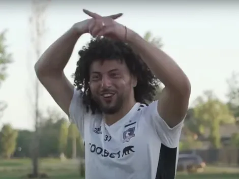 El peculiar festejo que pretende hacer Falcón si anota un gol con Colo Colo