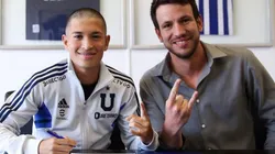 Renato Huerta estampó la firma en la U