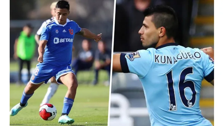 Guerra utiliza el mismo dorsal que Sergio Agüero cuando comenzó en el City.
