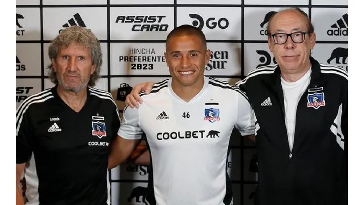 Leandro Benegas ya fue presentado en Colo Colo