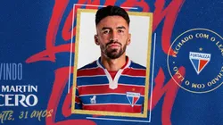 Juan Martín Lucero fue presentado en su nuevo club