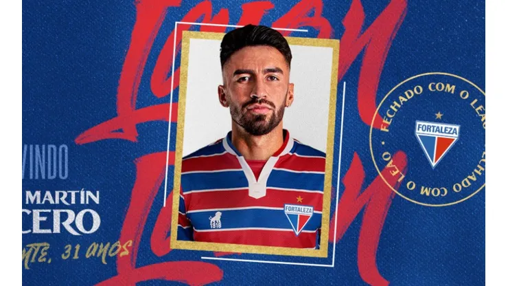 Juan Martín Lucero fue presentado en su nuevo club