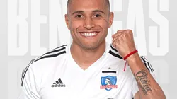 Leandro Benegas ya luce la camiseta de Colo Colo