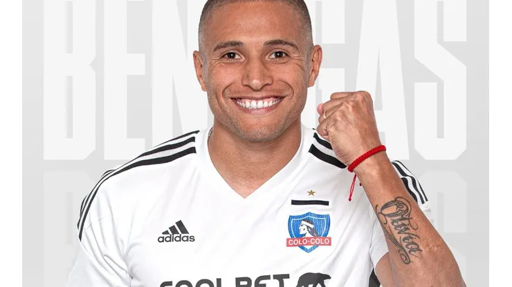 Leandro Benegas ya luce la camiseta de Colo Colo