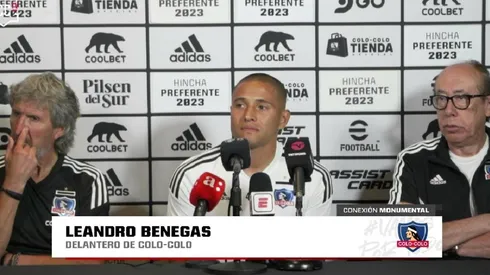 Benegas es el sexto refuerzo de Colo Colo para el 2023.