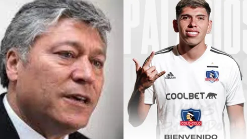 Pato Yáñez duro con Palacios en su llegada al Cacique.