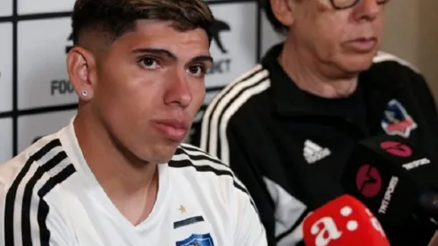 Palacios firmó ayer por Colo Colo.