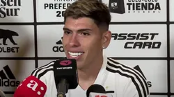 Palacios en su presentación con el conjunto Popular.