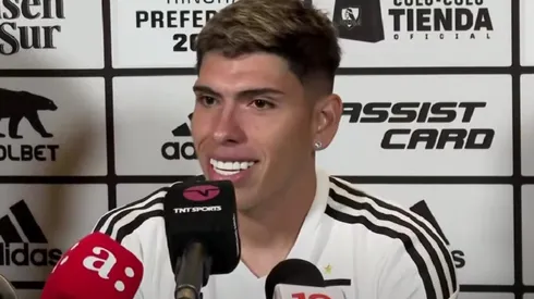 Palacios en su presentación con el conjunto Popular.