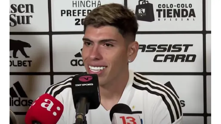 Palacios en su presentación con el conjunto Popular.
