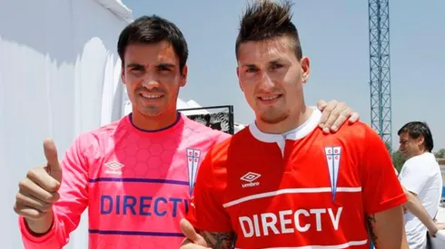 Castillo y Toselli cuando compartían en la UC.