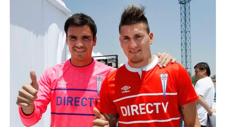Castillo y Toselli cuando compartían en la UC.