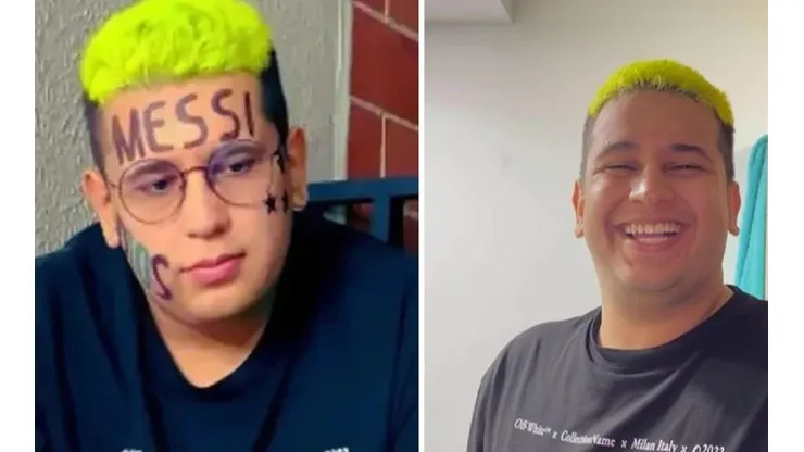 Influencer colombiano asume que no se tatuó a Messi