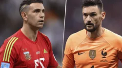 Lloris le da con todo al Dibu Martínez