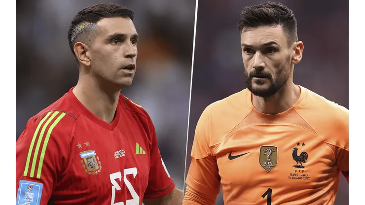 Lloris le da con todo al Dibu Martínez