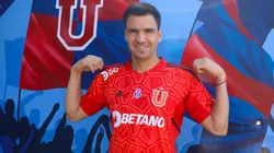 Cristopher Toselli posó con la camiseta de la U para 2023