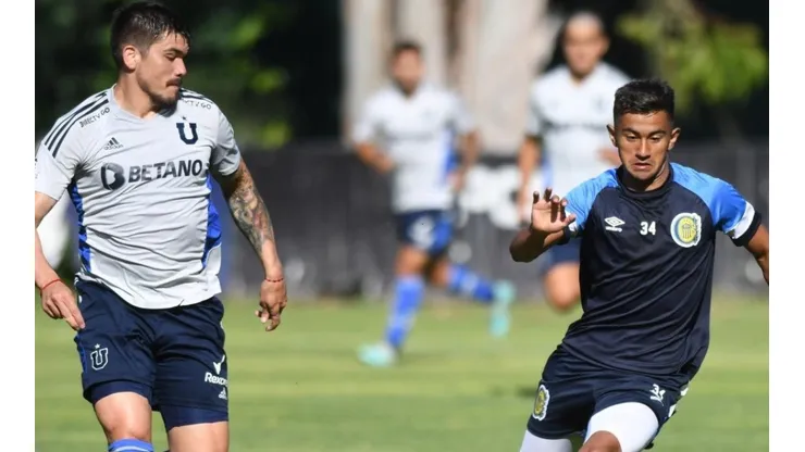 Tal como ante Coquimbo Unido, Universidad de Chile jugó ante los reservas de Rosario Central.