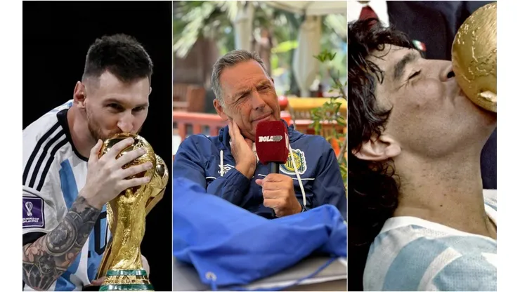 Miguel Ángel Russo sale al paso del gran debate histórico del fútbol entre Diego Maradona y Lionel Messi