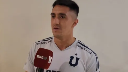 Ignacio Tapia en exclusiva habla de su presente en la U: "Estoy luchando por quedarme y no salir"