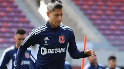 Renato Huerta fue titular en Universidad de Chile ante Coquimbo Unido.
