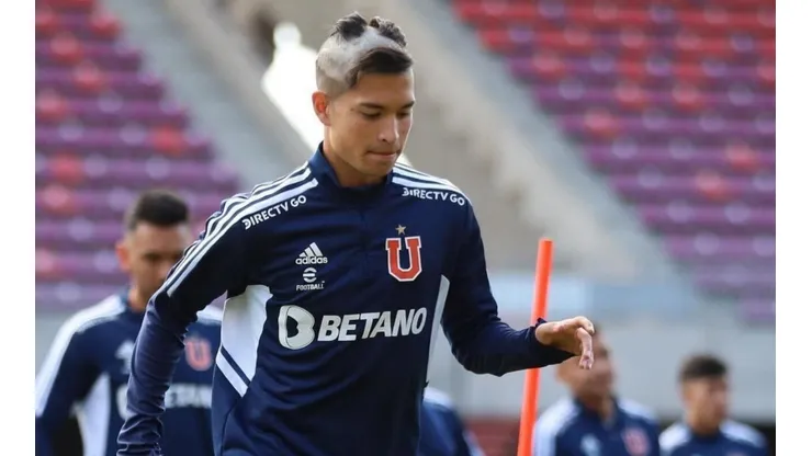 Renato Huerta fue titular en Universidad de Chile ante Coquimbo Unido.