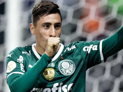 ¿Cuántos goles hizo Miguel Merentiel en Palmeiras el 2022?