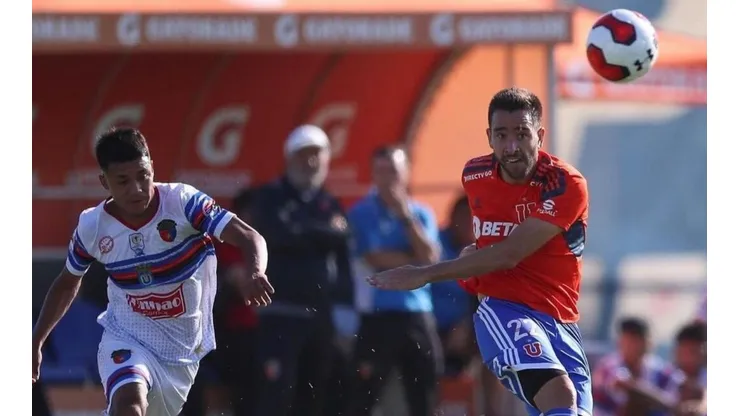 Matías Zaldivia trabaja con los titulares de Universidad de Chile.