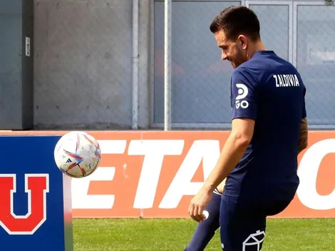 Zaldivia deja atrás el 4 y tiene nuevo número en la U