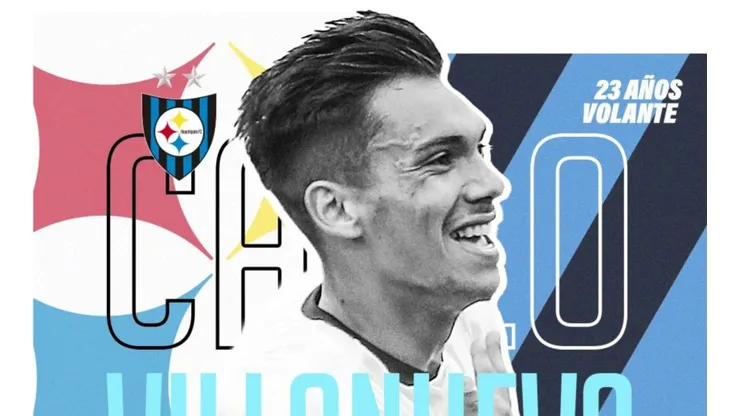 Villanueva es nuevo jugador de Huachipato.